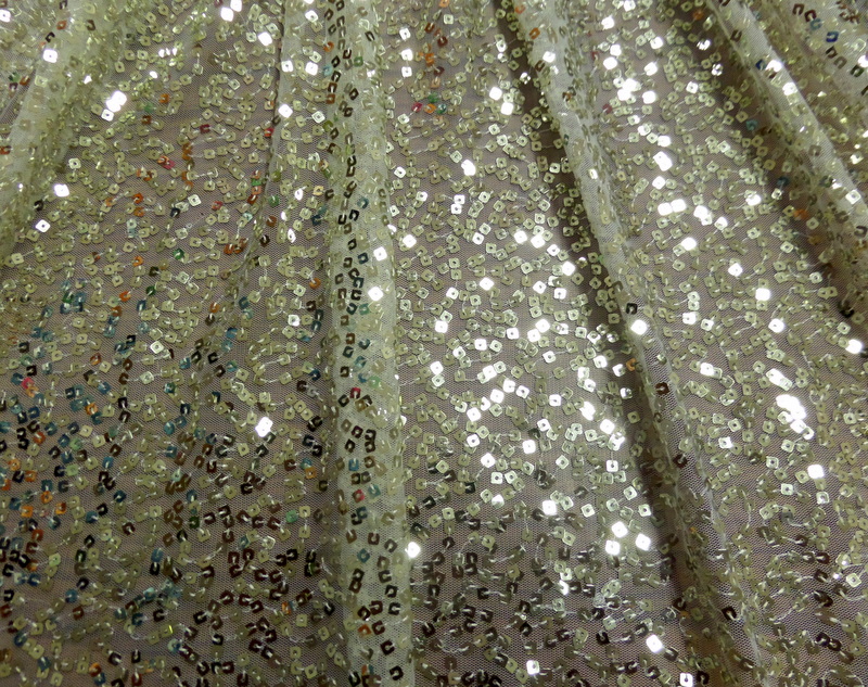 2.Cream Cosmos Sequins